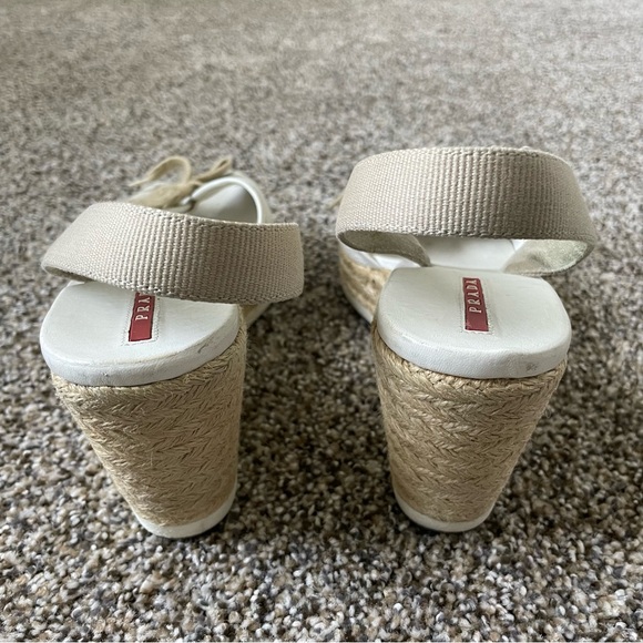 Prada | Calzature Donna Wedge Espadrilles - Picture 9 of 13